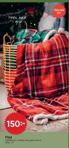 DollarStore Pläd erbjuda