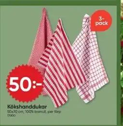 DollarStore Kökshanddukar erbjuda