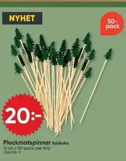 DollarStore Plockmatspinnar Kotikulta erbjuda