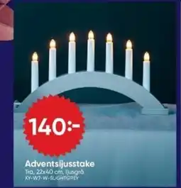 DollarStore Adventsljusstake erbjuda