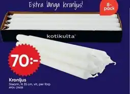 DollarStore Kronljus erbjuda