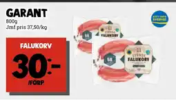 MatArket Garant falukorv erbjuda