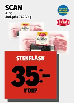 MatArket Scan stekfläsk erbjuda