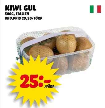 Nelins Kiwi gul erbjuda