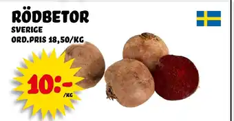 Nelins Rödbetor sverige erbjuda