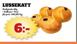 Bonum Matmarknad Lussekatt erbjuda