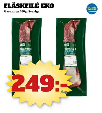 Bonum Matmarknad Fläskfilé eko erbjuda