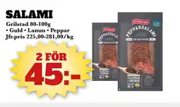 Bonum Matmarknad Salami erbjuda