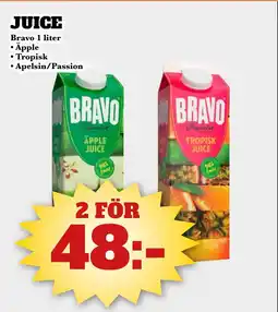 Bonum Matmarknad Juice erbjuda