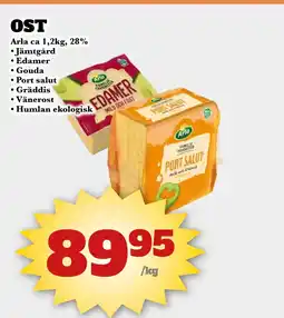 Bonum Matmarknad Ost erbjuda