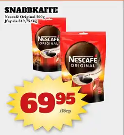 Bonum Matmarknad Snabbkaffe erbjuda