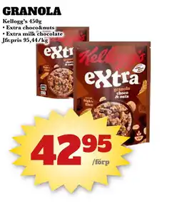 Bonum Matmarknad Granola erbjuda
