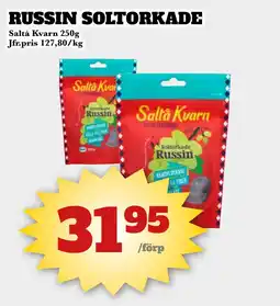 Bonum Matmarknad Russin soltorkade erbjuda