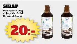 Bonum Matmarknad Sirap erbjuda
