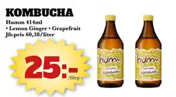 Bonum Matmarknad Kombucha erbjuda