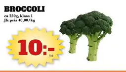 Bonum Matmarknad Broccoli erbjuda