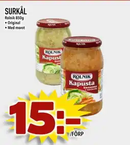 Din Mat Surkål erbjuda