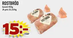 Din Mat Rostbröd erbjuda