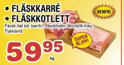 Nya Pulsen Fläskkarré • fläskkotlett erbjuda