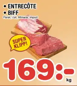 Nya Pulsen Entrecôte • biff erbjuda