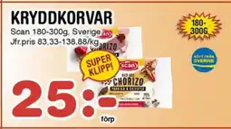 Nya Pulsen Kryddkorvar erbjuda