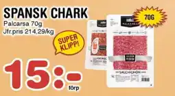 Nya Pulsen Spansk chark erbjuda