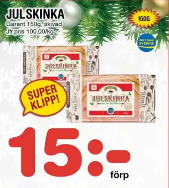Nya Pulsen Julskinka erbjuda