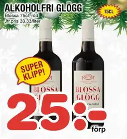Nya Pulsen Alkoholfri glögg erbjuda
