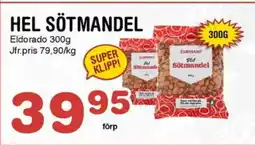 Nya Pulsen Hel sötmandel erbjuda