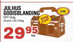 Nya Pulsen Julhus godisblanding erbjuda