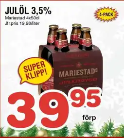 Nya Pulsen Julöl 3,5% erbjuda