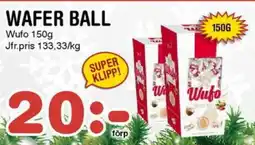 Nya Pulsen Wafer ball erbjuda