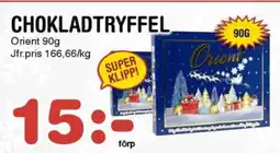 Nya Pulsen Chokladtryffel erbjuda