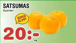 Nya Pulsen SATSUMAS Spanien erbjuda