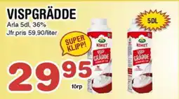 Nya Pulsen Vispgrädde erbjuda