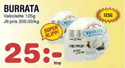 Nya Pulsen Burrata erbjuda