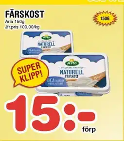 Nya Pulsen Färskost Arla erbjuda