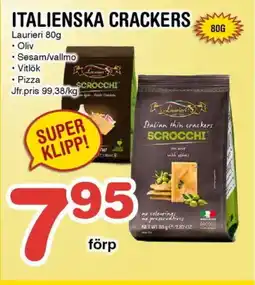 Nya Pulsen Italienska crackers erbjuda