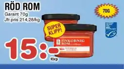 Nya Pulsen Röd rom erbjuda