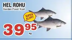 Nya Pulsen Hel rohu garden food, fryst erbjuda