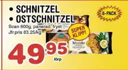 Nya Pulsen Schnitzel •ostschnitzel erbjuda