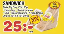 Nya Pulsen Sandwich erbjuda