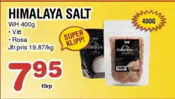 Nya Pulsen Himalaya salt erbjuda