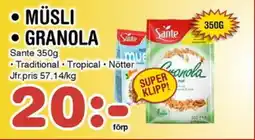 Nya Pulsen Müsli • granola erbjuda