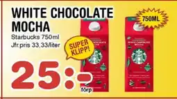 Nya Pulsen White chocolate mocha erbjuda