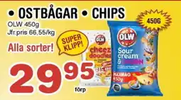 Nya Pulsen Ostbågar • chips erbjuda