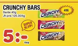 Nya Pulsen Crunchy bars erbjuda