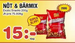 Nya Pulsen Nöt & bärmix erbjuda