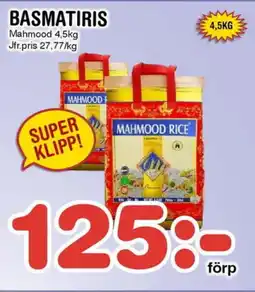 Nya Pulsen Basmatiris erbjuda