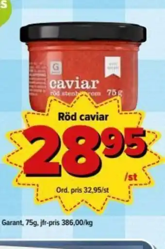 Röd caviar